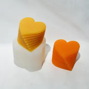 3D Meilės Silikono Žvakių Liejimo Meilė Širdies Aromaterapija Formos Tortas Širdies Formos Aromaterapija Žvakės Formos Šokolado Kepimo Formą