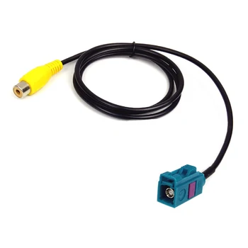 automobilių pradinį ekraną atbulinės eigos galinio vaizdo kamera adapterio kabelis, skirtas Mercedes-Benz C/E/GLK E280 E300 Volvo S80L