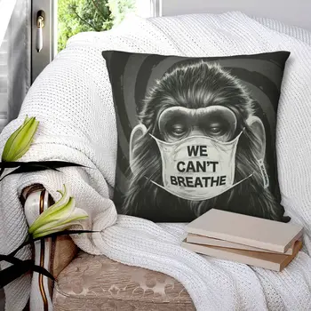 Beždžionė Mes negali Kvėpuoti-Tai Dalykas, Užvalkalas Spausdinti Pagalvėlė Padengti Sofa Juosmens Pagalvė Pagalvės Dangtelis