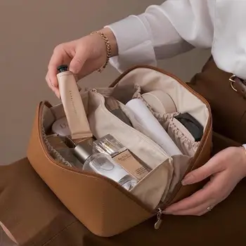 Didelis Kosmetikos Krepšys Nešiojamų makiažas Maišelį Kelionės, tualetinių reikmenų Krepšys Daugiafunkcį Organizatorius Saugojimo Krepšys Moterims ir Mergaitėms