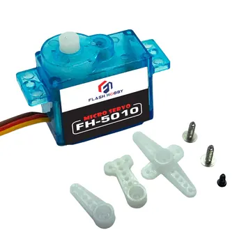FlashHobby FH-5010 micro analoginis servo/ 5g/ 0,8 kg-cm/ 0.12 sec