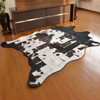 Imituojamas karvės odos kratinys kilimų/grindų KILIMĖLIAI kambarį vila gali būti pritaikyti