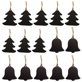Kalėdų Lentos Lentos Kabo Lentos Žymekliai Mini Etiketės Mažas Ornamentas Dovana Pranešimą Medžio Ornamentais Pakabukas Žiemos Mediniai