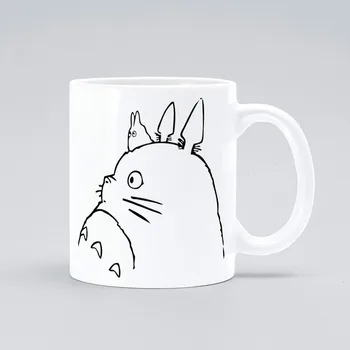 Katoon Mielas Totoro Puodeliai Kavos Keramikos Arbatos Puodeliai 11oz Kavos Puodelis Vaikams Pieno, Puodeliai, Taurės