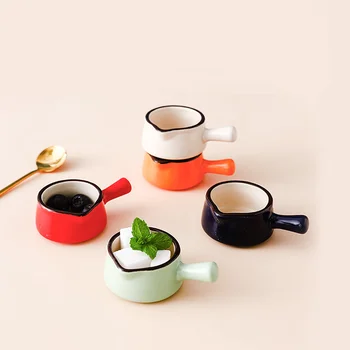 Kūrybos Japonų keramikos nurodė, burnos mažų pieno puodą su mažų pieno puodelis namų mažų pieno puodą keramikos prieskonių taurės kepsnys