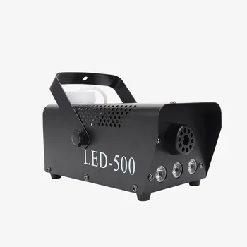 Mini 500W LED RGB Belaidžio Nuotolinio Valdymo Rūko Mašina, Siurblys Dj Disco Dūmų Mašina partijų Vestuvių Kalėdų Etape LED Fogger