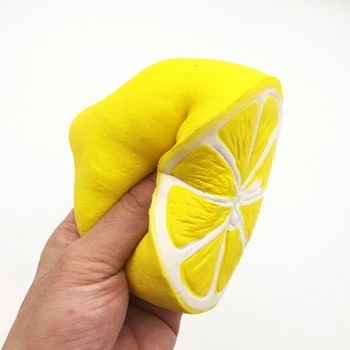 Modeliavimo Tampri, pusė citrinos Lėtai Auga Aromatizuoti Citrinos Išspausti Žaislai Įtempių Ventiliacijos Vaikai Plaything Išskleidimo Dovanos