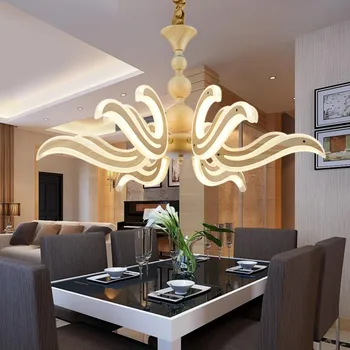 Modernūs šviestuvai LED lempos, Metalo, akrilo apšvietimo šviestuvas už kambarį restoranas, baras, miegamasis
