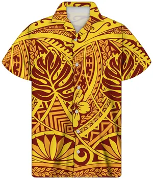 NOISYDESIGNS Vasaros Havajų vyriški Marškiniai Derliaus Paplūdimio Stiliaus 3d Spausdinimo Atvartas Marškinėliai Mados Negabaritinių Viršūnes Vyrų Drabužiai 5xl