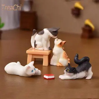 Realus Kačiukas Kūrybos Micro Kraštovaizdžio Dervos Amatų Animacinių Filmų Mielas Kačiukas, Modeliavimas Gyvūnų Apdailos Reikmenys