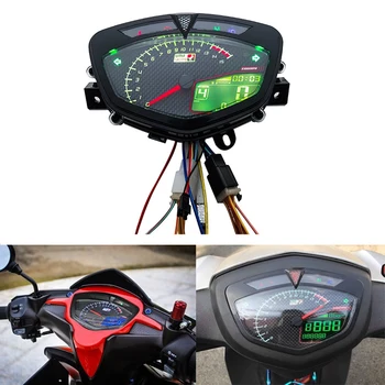 Skaitmeninis Matuoklis Yamaha Lc135 V1 Jupiteris MX Kopijuoti Uma Motociklo Spidometras LCD RPM Matuoklis Tachometras