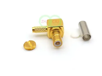 SVV male plug pin stačiu kampu fiksavimo už RG316 LMR100 RG174 kabelis didmeninės prekybos