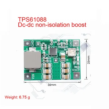 TPS61088 PowerModule Stiprintuvas Maitinimo LithiumBattery Stiprintuvas Maitinimo Aukšto Efektyvumo Didelis Einamosios MINI