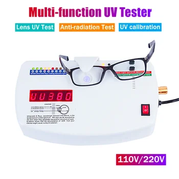 UV400 Akiniai, Optinė Objektyvo UV Tester Anti-Radiacijos Ultravioletinių Spindulių UV Tester Akiniai nuo saulės Lęšių Danga Bandymų Mašina 110V/220V