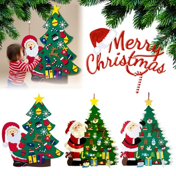 Vaikai PASIDARYK pats Jaučiau, Kalėdų Eglutė, Kalėdų Dekoracija Namuose Navidad 2022 Naujųjų Metų Dovanos, Kalėdų Papuošalų Kalėdų Senelis Kalėdų Medžio