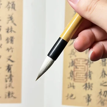 Vilkas Avių Plaukų Kaligrafijos, Tapybos šepečiai Reguliariai Scenarijus Duobaota Jiuchenggong Tablet Wang Xizhi Kaligrafijos teptuku 1pc