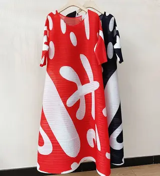 žibinto suknelė elegantiškas vidurio-rankovės ponios vidutinio ilgio spausdinti moterų nauja tendencija vasaros suknelė moterims 2022 vestido