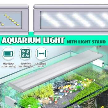 Žuvų Akvariumo Bakas povandeninis Povandeninis Pakeisti LED Ultra Baltos Šviesos Stendas